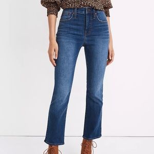 Madewell Jeans Cali Demi-Boot Cut Petite Size 26